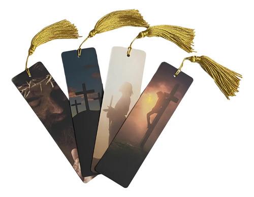 Marca Página Especial - Linha  Fé - Cristo Amarelo Cristo