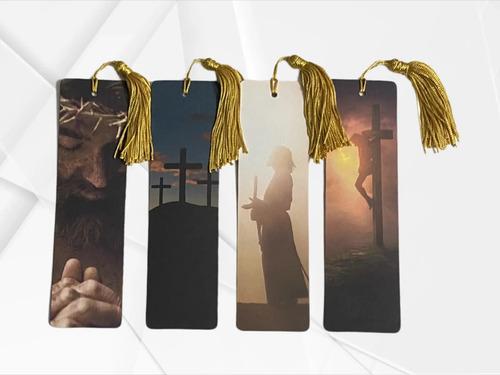 Marca Página Especial - Linha  Fé - Cristo Amarelo Cristo - foto 3