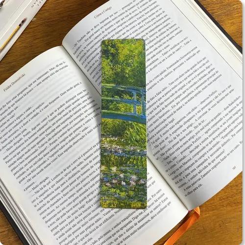 Marcador De Páginas Para Livros Artístico - Ler & Ser Claude Monet The Water Lily-pond